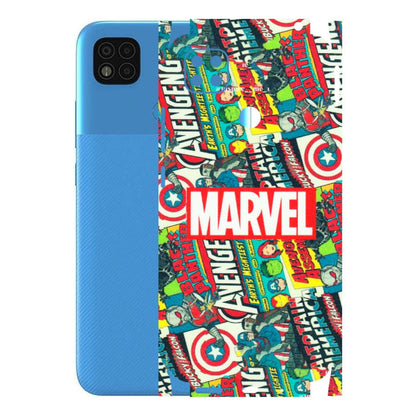 POCO Phone Skins (All Models) - Marvel Comic Lover - Matte Finish (M-30) Poco C31