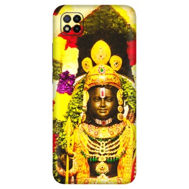 POCO Phone Skins (All Models) - Ram Lalla Ayodhya - 3D Embossed Finish (L-103) Poco C3