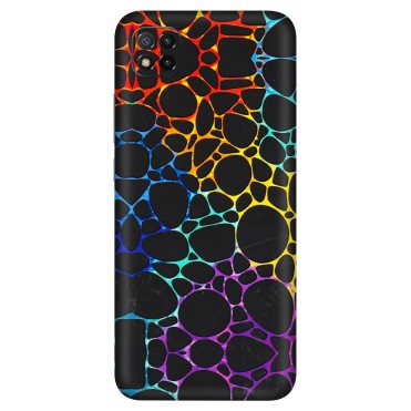 POCO Phone Skins (All Models) - Abstract Art MultiColour - 3D Embossed Finish (L-133) Poco C3