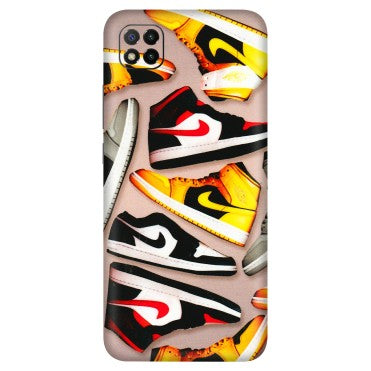 POCO Phone Skins (All Models) - Sneaker Lover - 3D Embossed Finish (L-135) Poco C3