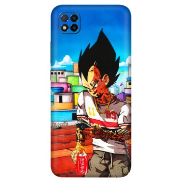 POCO Phone Skins (All Models) - Vegeta - 3D Embossed Finish (L-136) Poco C3