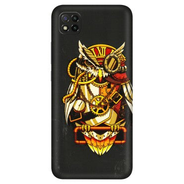 POCO Phone Skins (All Models) - Classy Smart Owl - 3D Embossed Finish (L-144) Poco C3