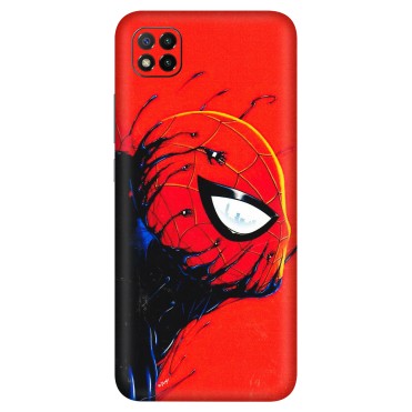 POCO Phone Skins (All Models) - Spiderman Face Venom - 3D Embossed Finish (L-165) Poco C3