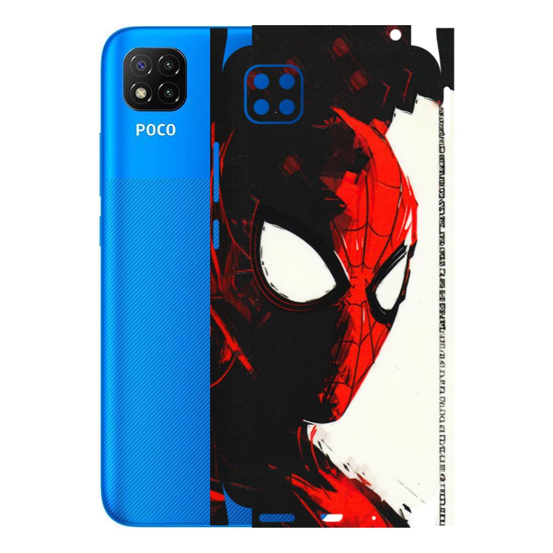 POCO Phone Skins (All Models) - Spiderman Killer Face - 3D Embossed Finish (L-17) Poco C3
