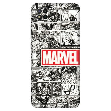 POCO Phone Skins (All Models) - Marvel Comic - 3D Embossed Finish (L-171) Poco C3