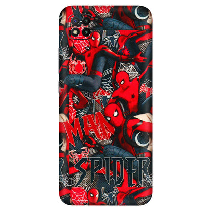 POCO Phone Skins (All Models) - SpiderMan Cool - 3D Embossed Finish (L-188) Poco C3
