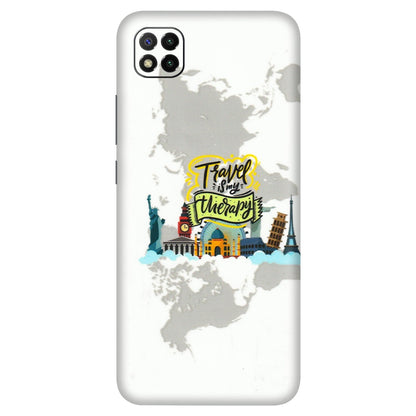 POCO Phone Skins (All Models) - Travel Therapy - 3D Embossed Finish (L-199) Poco C3
