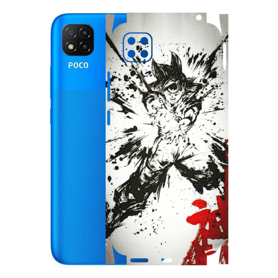 POCO Phone Skins (All Models) - DBZ - 3D Embossed Finish (L-206) Poco C3