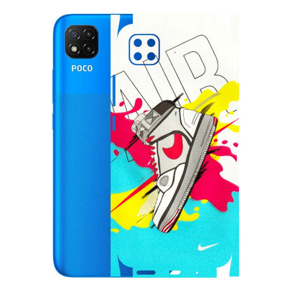 POCO Phone Skins (All Models) - Sneaker - 3D Embossed Finish (L-207) Poco C3