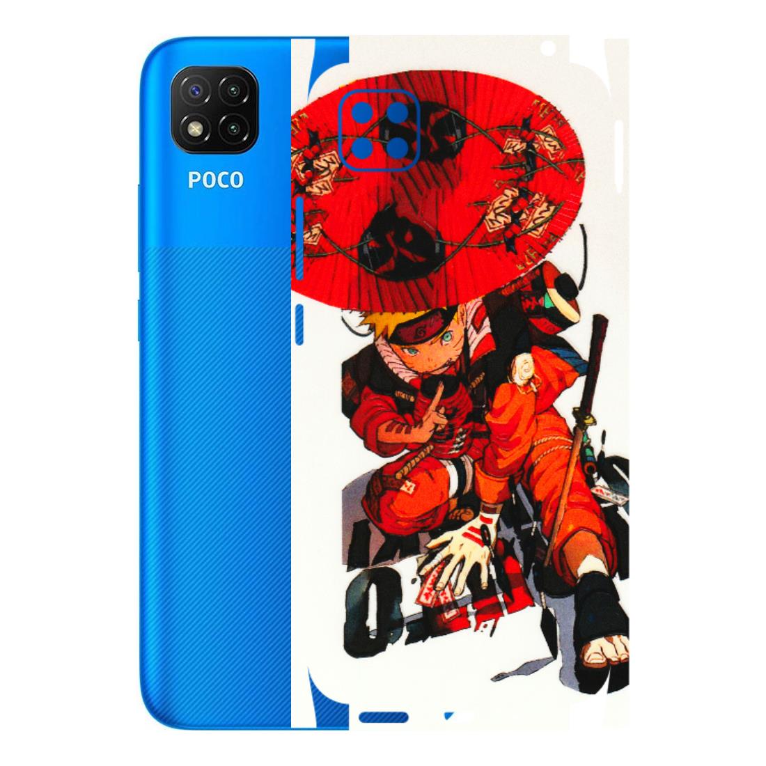 POCO Phone Skins (All Models) - Naruto - 3D Embossed Finish (L-208) Poco C3