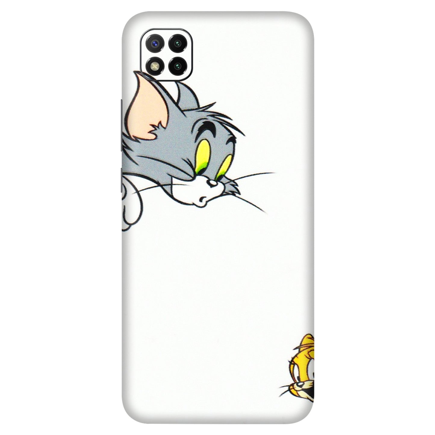 POCO Phone Skins (All Models) - Cute Tom And Jerry - 3D Embossed Finish (L-220) Poco C3
