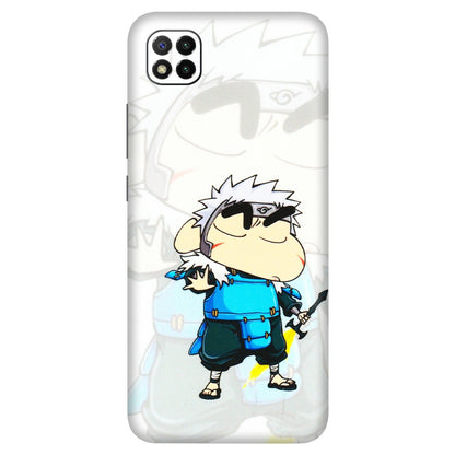 POCO Phone Skins (All Models) - Angry Young Shinchan - 3D Embossed Finish (L-226) Poco C3