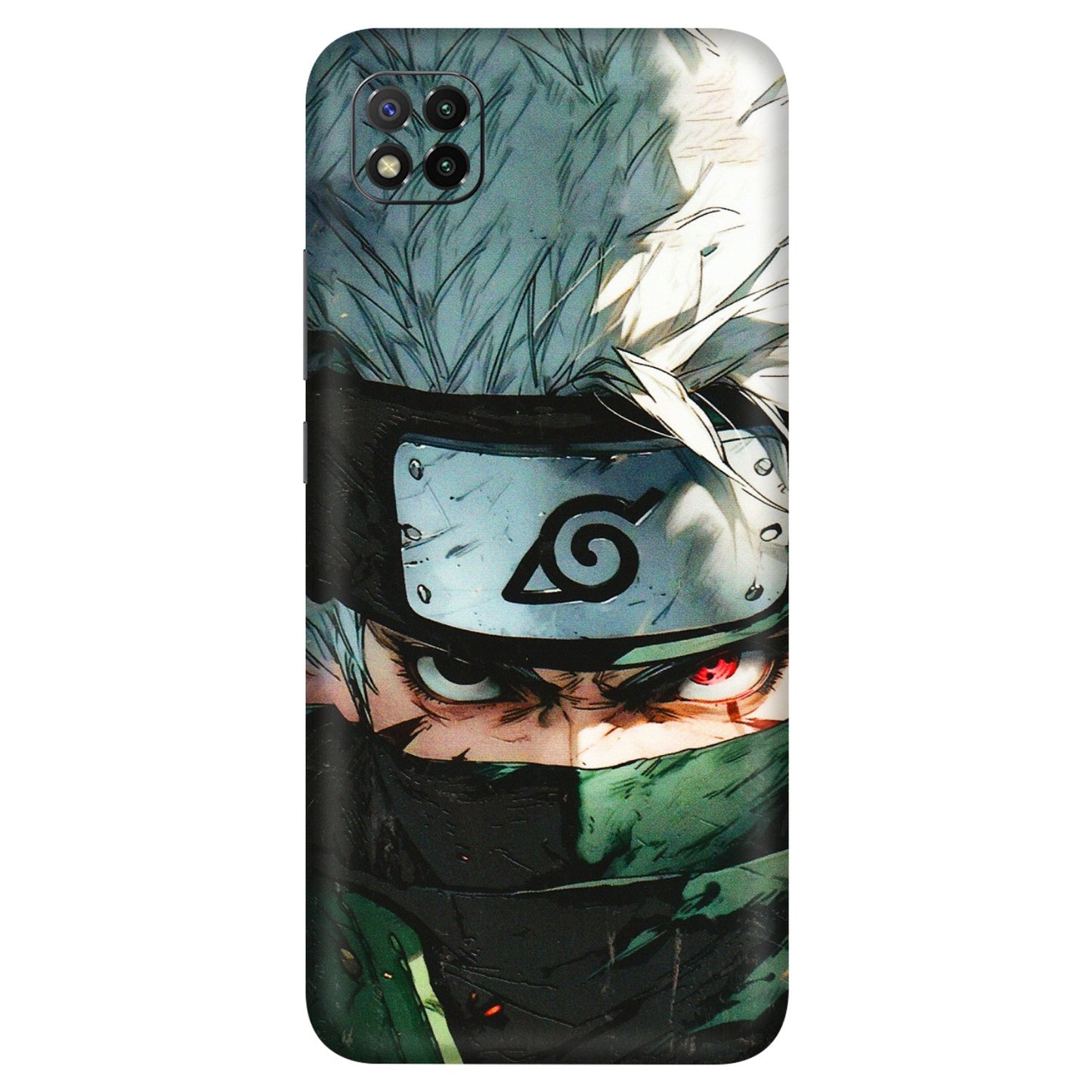 POCO Phone Skins (All Models) - Kakashi Red Eye Focus - 3D Embossed Finish (L-227) Poco C3
