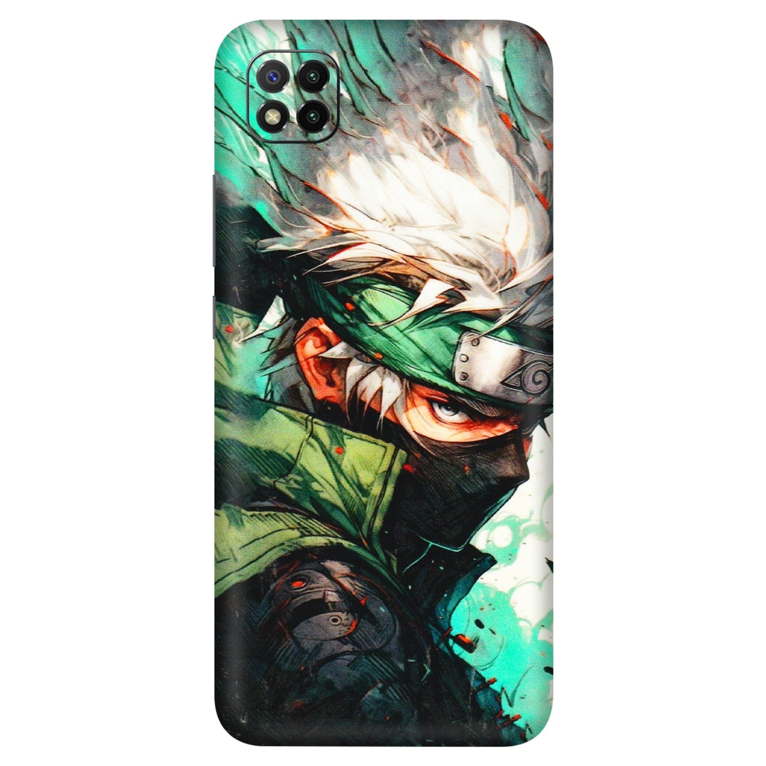 POCO Phone Skins (All Models) - Kakashi Side Profile - 3D Embossed Finish (L-249) Poco C3