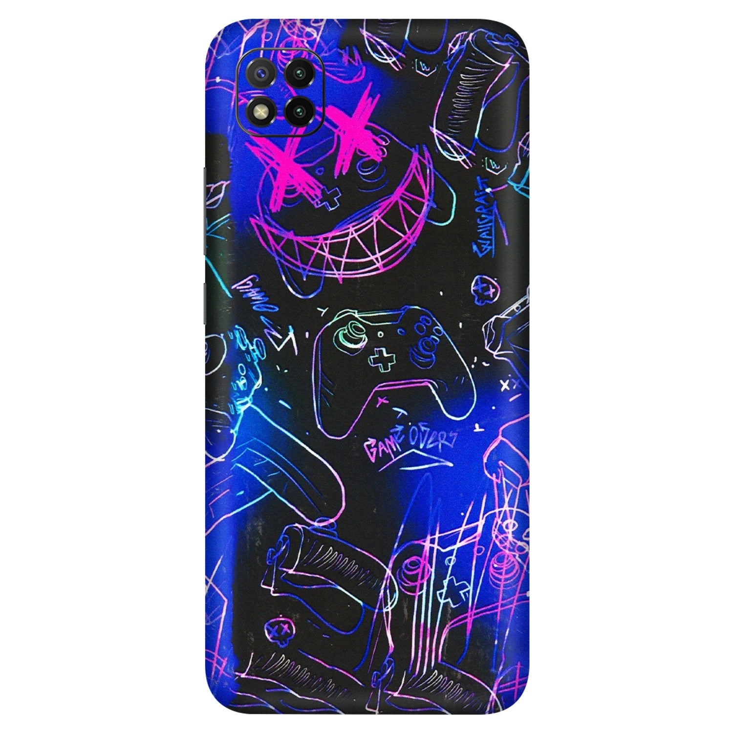 POCO Phone Skins (All Models) - Gamers Paradise - 3D Embossed Finish (L-258) Poco C3
