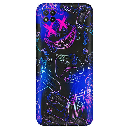 POCO Phone Skins (All Models) - Gamers Paradise - 3D Embossed Finish (L-258) Poco C3