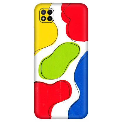 POCO Phone Skins (All Models) - RGB Colour Paint - 3D Embossed Finish (L-284) Poco C3