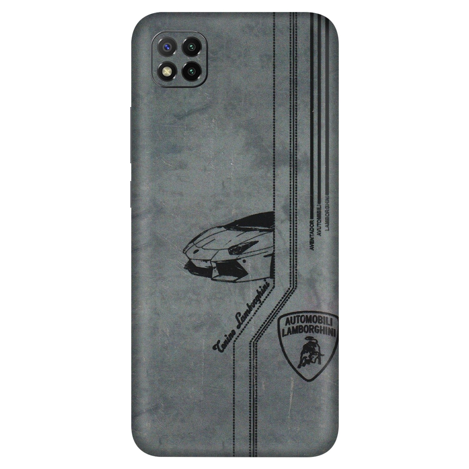POCO Phone Skins (All Models) - New Lamborgini Aventador - 3D Embossed Finish (L-321) Poco C3