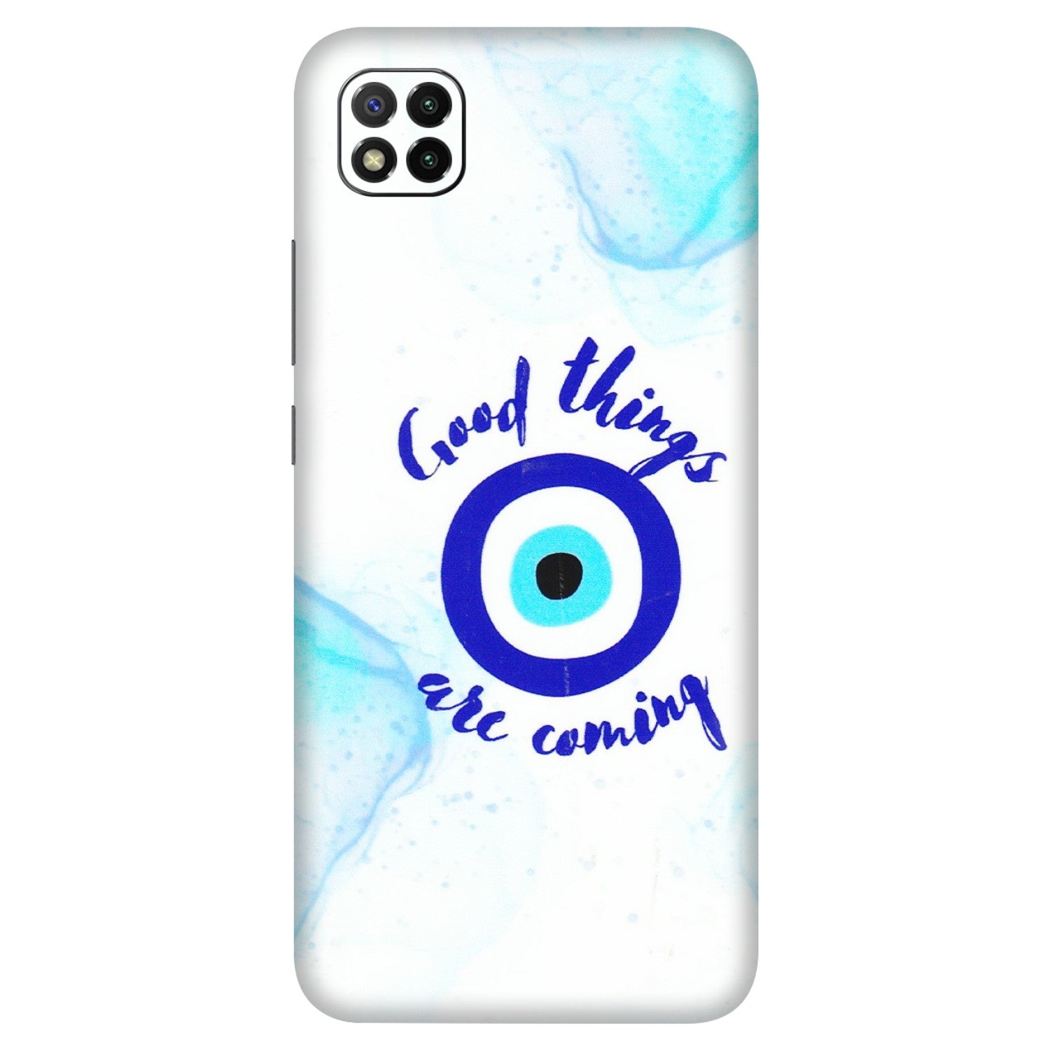 POCO Phone Skins (All Models) - Evil Eye Good Things Are Coming - 3D Embossed Finish (L-322) Poco C3