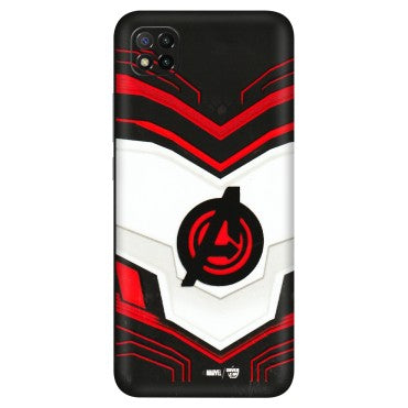 POCO Phone Skins (All Models) - Avengers Logo - 3D Embossed Finish (L-55) Poco C3