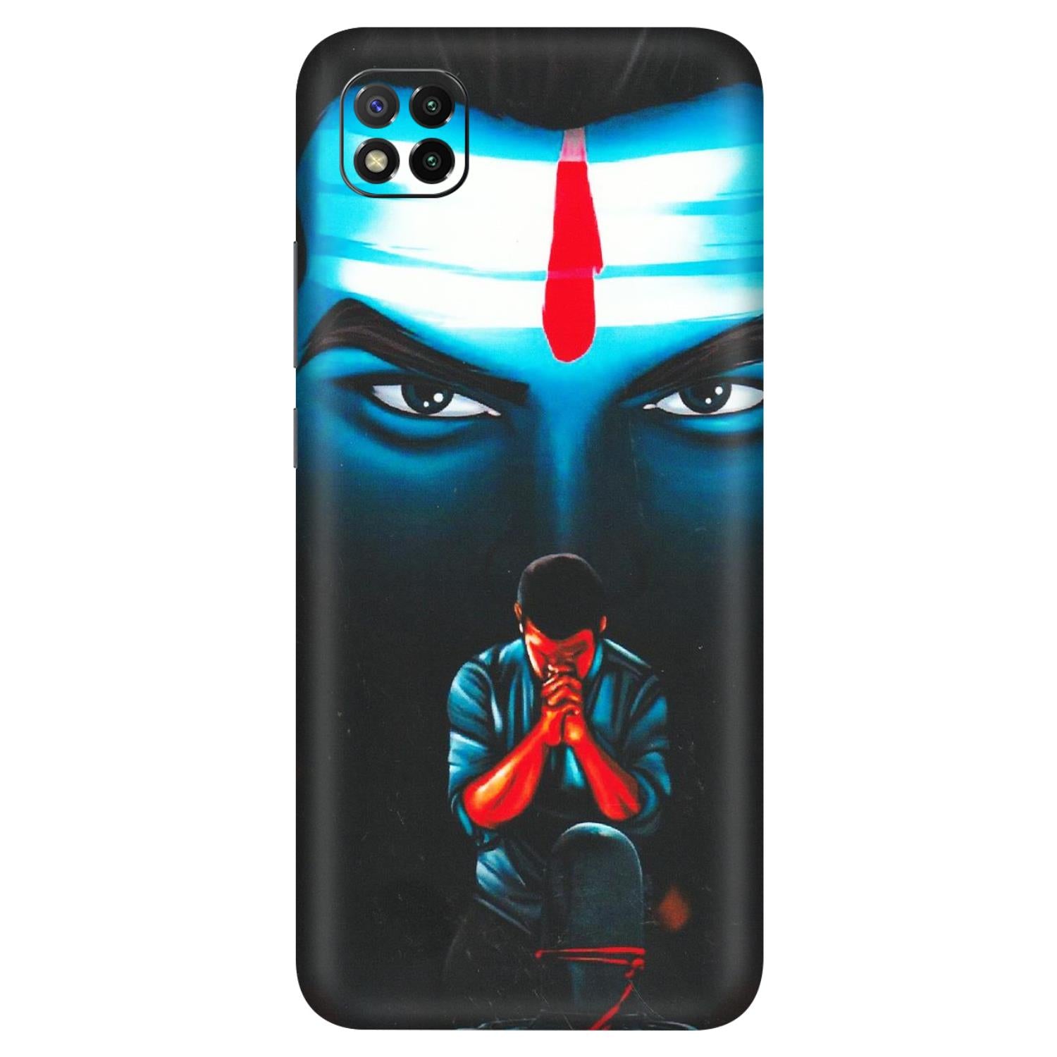 POCO Phone Skins (All Models) - Mahakal Bhakt - Matte Finish (M-112) Poco C3