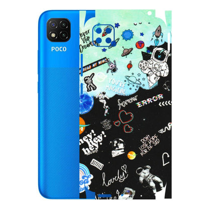 POCO Phone Skins (All Models) - Living In A Space Dream - Matte Finish (M-46) Poco C3