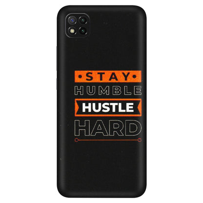 POCO Phone Skins (All Models) - Stay Humble Stay Hard - Matte Finish (M-48) Poco C3