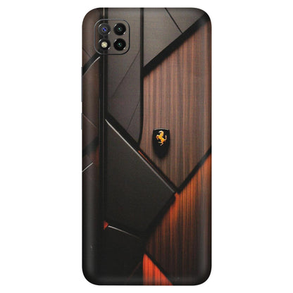 POCO Phone Skins (All Models) - Lambo Beauty Wood Pattern Sober - Matte Finish (M-51) Poco C3