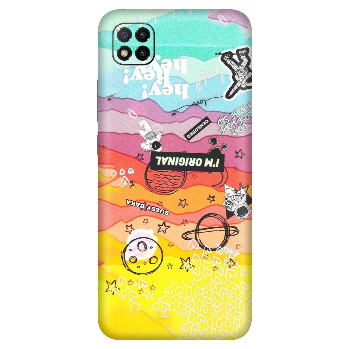 POCO Phone Skins (All Models) - The Original Astronaut - Matte Finish (M-79) Poco C3