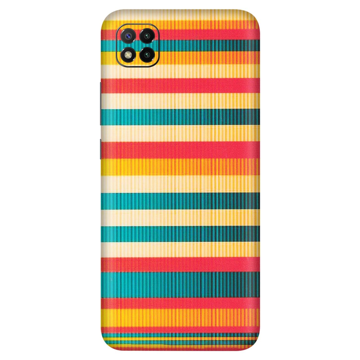 POCO Phone Skins (All Models) - Colourful Stripes Soothing Effect - Matte Finish (M-86) Poco C3
