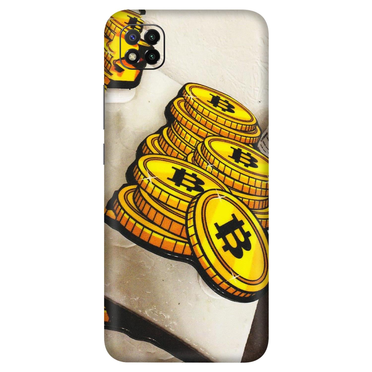 POCO Phone Skins (All Models) - Billionaire Bitcoin Collection - Matte Finish (M-92) Poco C3