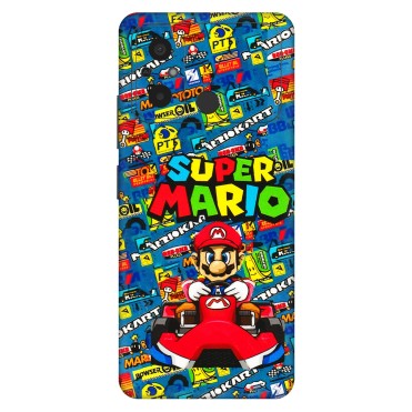 POCO Phone Skins (All Models) - Super Mario Kart - 3D Embossed Finish (L-140) Poco C55