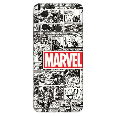 POCO Phone Skins (All Models) - Marvel Comic - 3D Embossed Finish (L-171) Poco C55