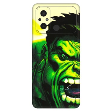 POCO Phone Skins (All Models) - Hulk - 3D Embossed Finish (L-180) Poco C55