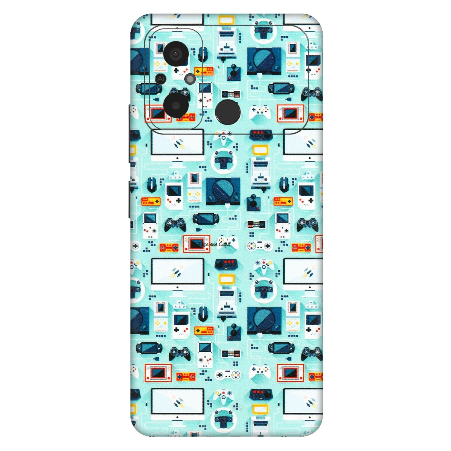POCO Phone Skins (All Models) - Gadgets Doodle - 3D Embossed Finish (L-184) Poco C55