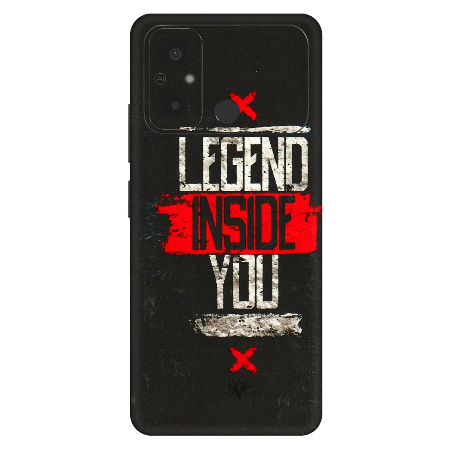 POCO Phone Skins (All Models) - Legend Inside You - 3D Embossed Finish (L-186) Poco C55