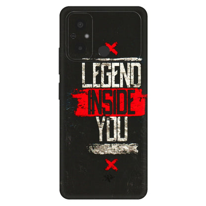 POCO Phone Skins (All Models) - Legend Inside You - 3D Embossed Finish (L-186) Poco C55