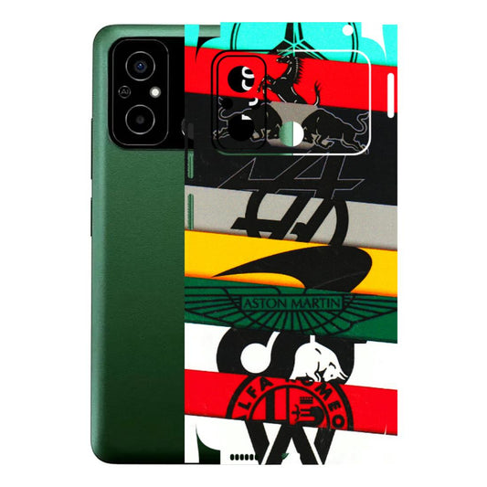 POCO Phone Skins (All Models) - Multi Designer Brands - 3D Embossed Finish (L-187) Poco C55
