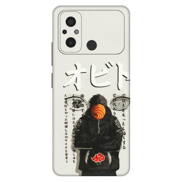 POCO Phone Skins (All Models) - Obito Anime Eye - 3D Embossed Finish (L-19) Poco C55