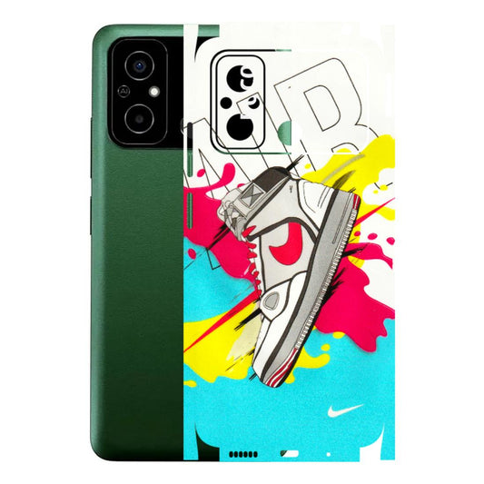 POCO Phone Skins (All Models) - Sneaker - 3D Embossed Finish (L-207) Poco C55