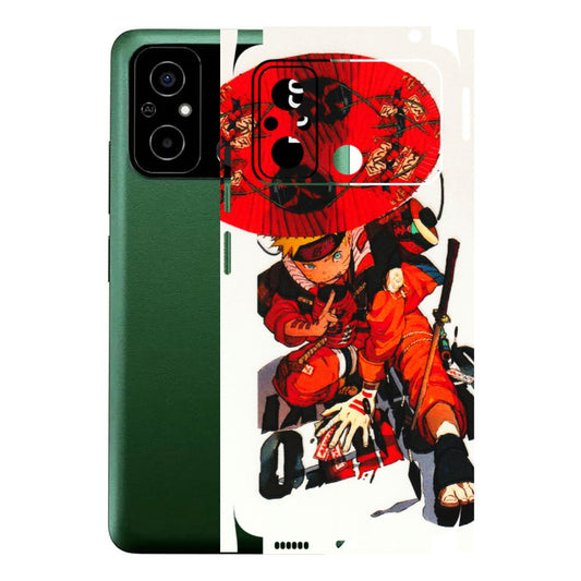 POCO Phone Skins (All Models) - Naruto - 3D Embossed Finish (L-208) Poco C55