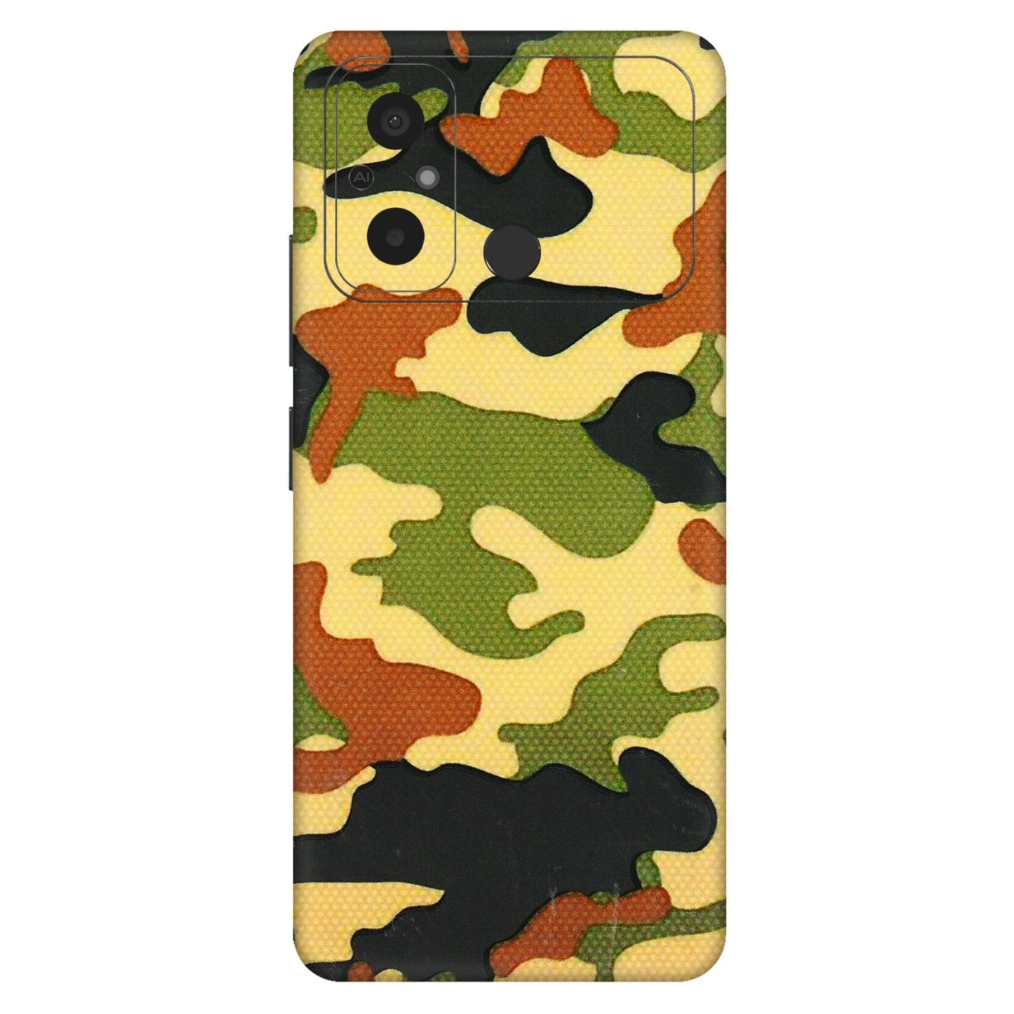 POCO Phone Skins (All Models) - Indian Military - 3D Embossed Finish (L-234) Poco C55