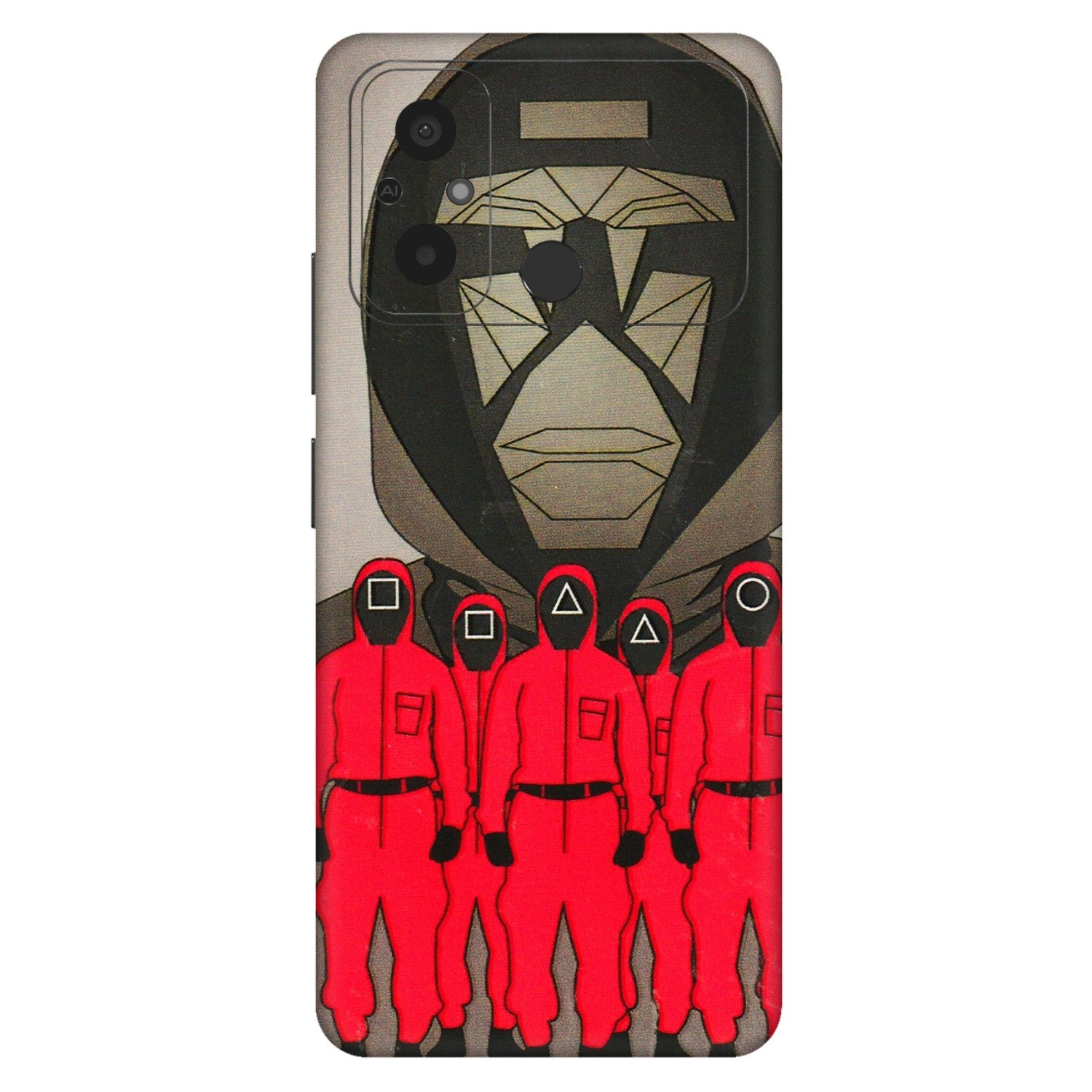 POCO Phone Skins (All Models) - Squid Game Hero - 3D Embossed Finish (L-245) Poco C55