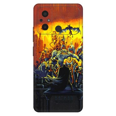 POCO Phone Skins (All Models) - Games Doodles - 3D Embossed Finish (L-24) Poco C55