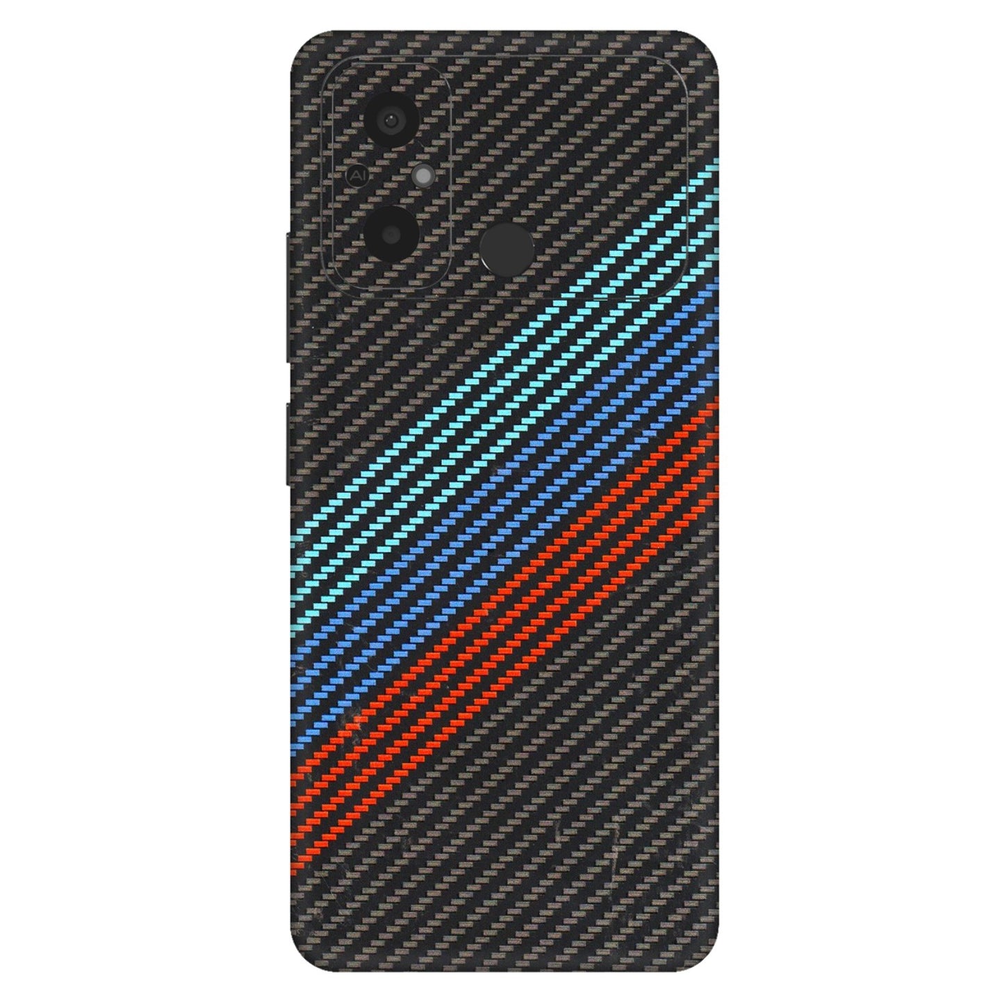 POCO Phone Skins (All Models) - Carbon BM - 3D Embossed Finish (L-302) Poco C55