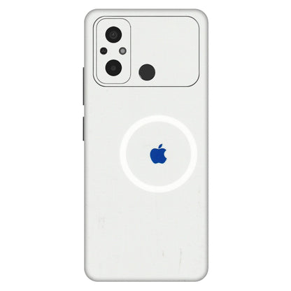 POCO Phone Skins (All Models) - iPhone Magsafe Logo - 3D Embossed Finish (L-320) Poco C55
