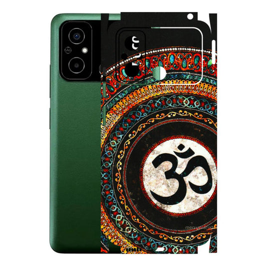 POCO Phone Skins (All Models) - Aum Chant Abstract - 3D Embossed Finish (L-42) Poco C55