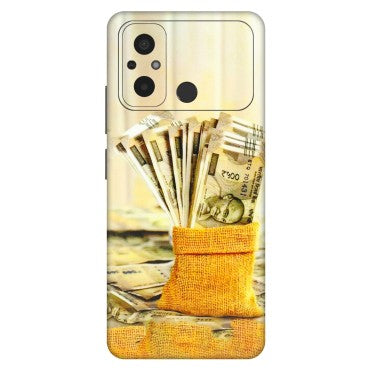 POCO Phone Skins (All Models) - Show Me The Money - 3D Embossed Finish (L-52) Poco C55