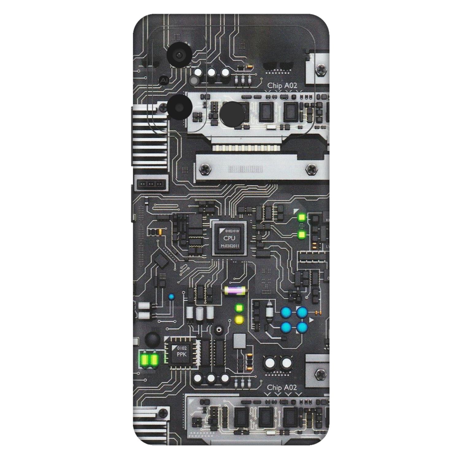 POCO Phone Skins (All Models) - Motherboard Internals - Matte Finish (M-135) Poco C55