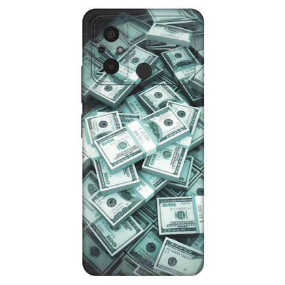 POCO Phone Skins (All Models) - Hundred Dollar Bill - Matte Finish (M-162) Poco C55